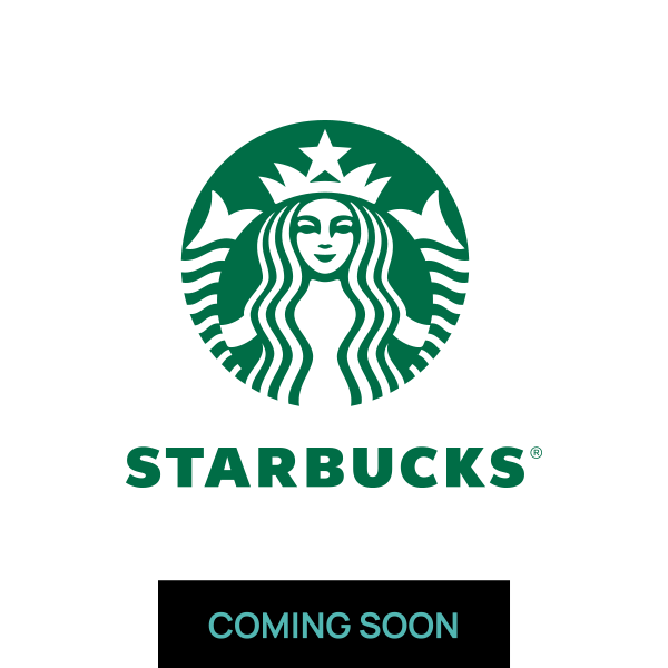 Starbucks logo, coming soon