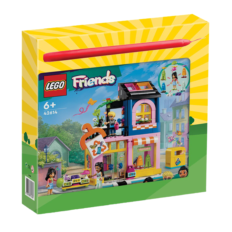 Λαμπαδα Lego Friends με παιχνίδι μαγαζιού σε κουτί